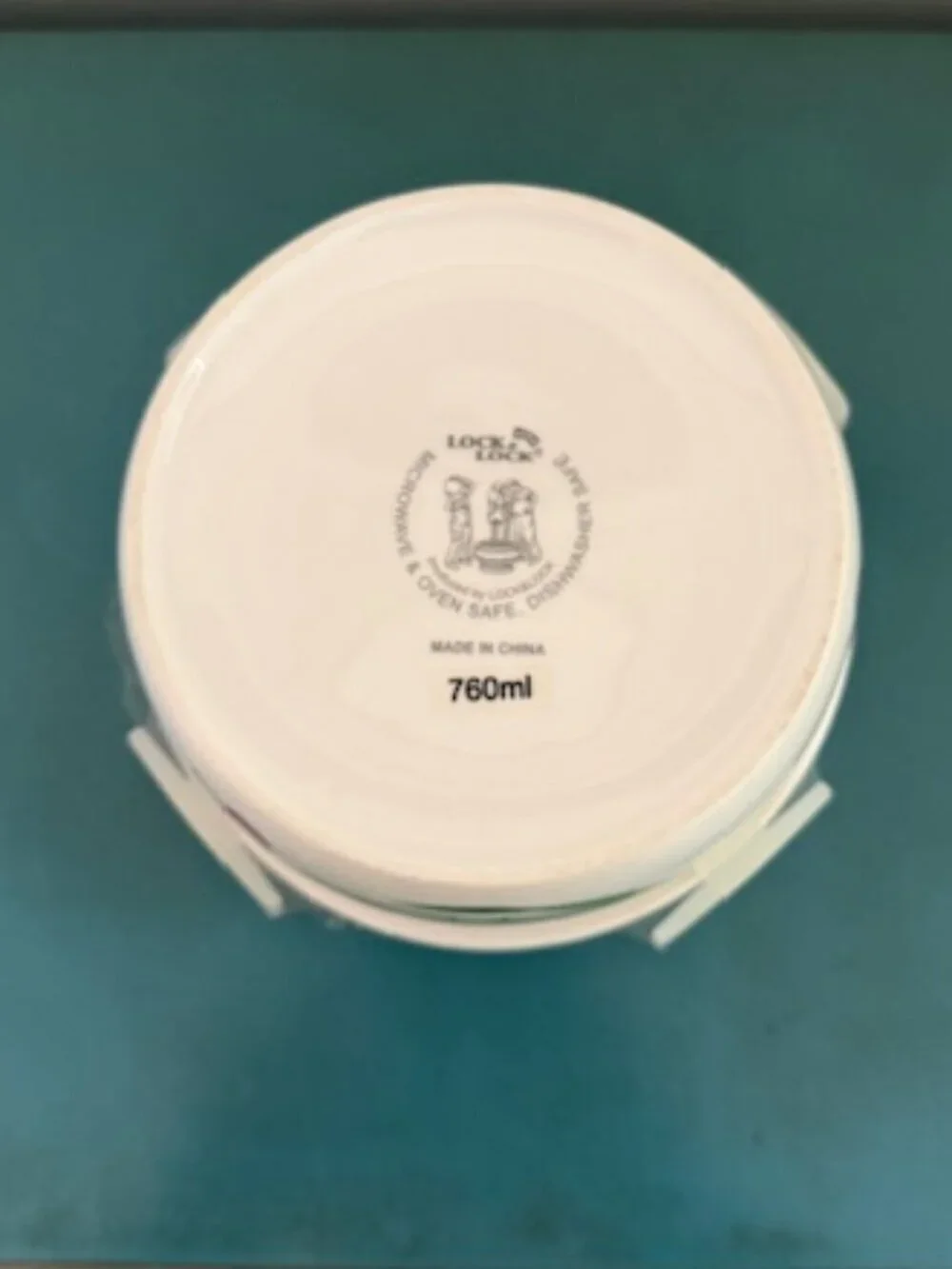 Lock & Lock Floral Ceramic Containers & Lids Floral & Butterflies Set of 2